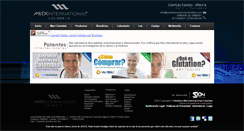 Desktop Screenshot of maxinternacionalcolombia.com